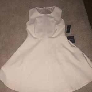 LULUS White babydoll dress